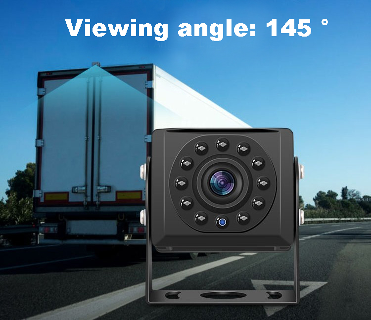 cámara de visión trasera con un ángulo de 175 grados para camiones