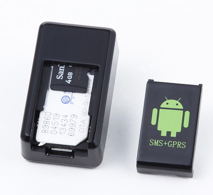Lokalizator la tarjeta GSM SIM con la cámara