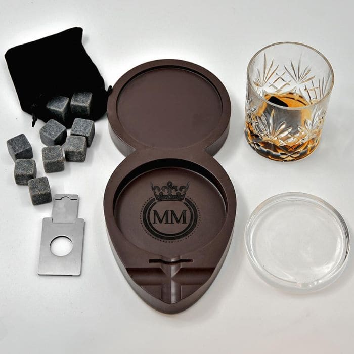 Set de whisky: set de regalo de lujo para hombres