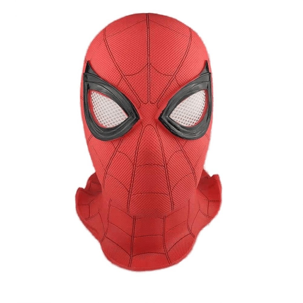 máscara de halloween del hombre araña
