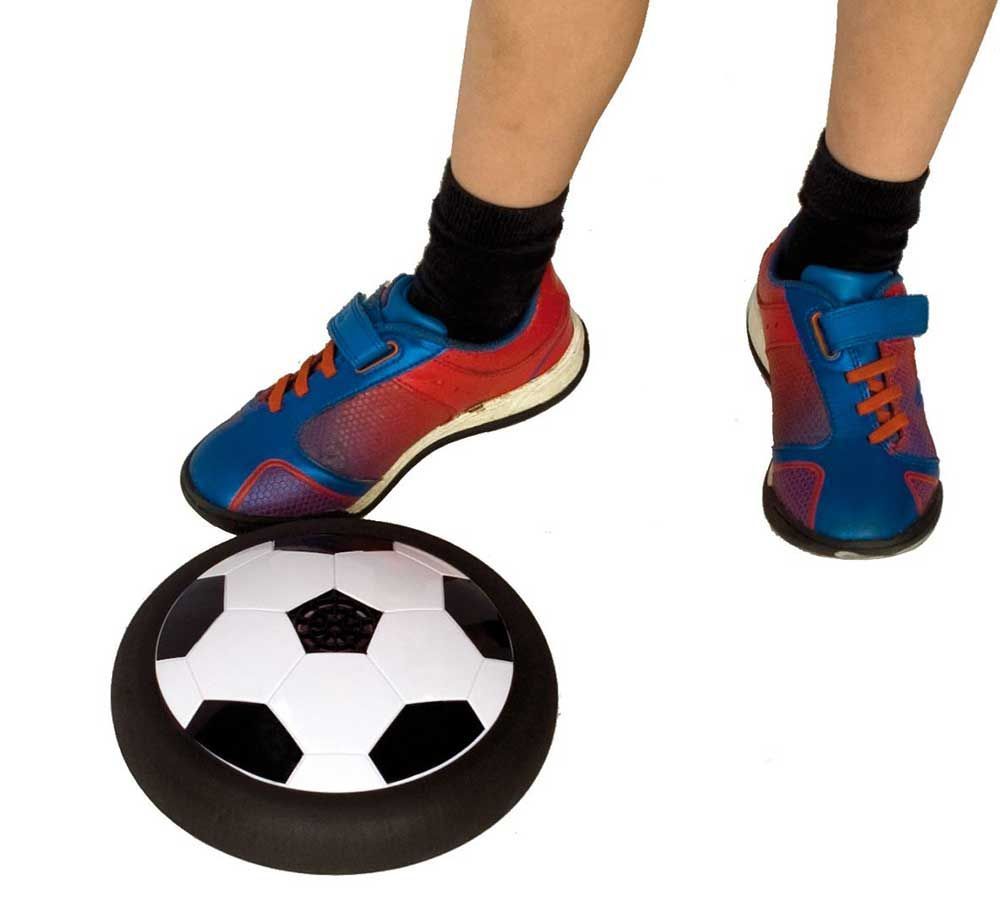 Balón de fútbol en casa - disco de aire