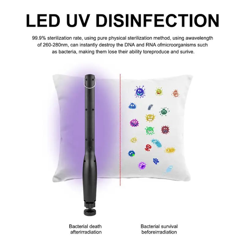 Lámpara de esterilización UV portátil