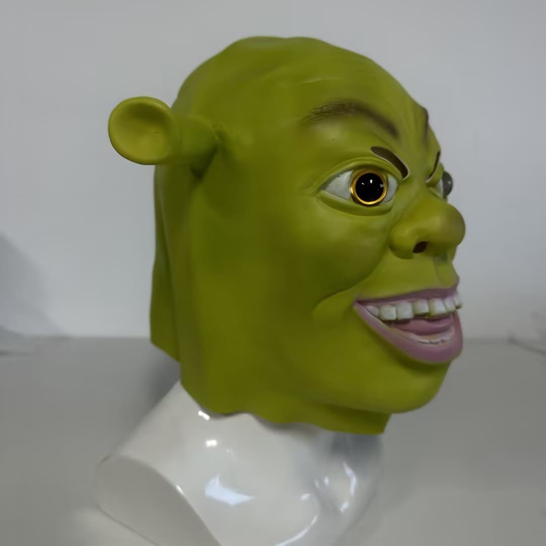 Máscara de Halloween de Shrek
