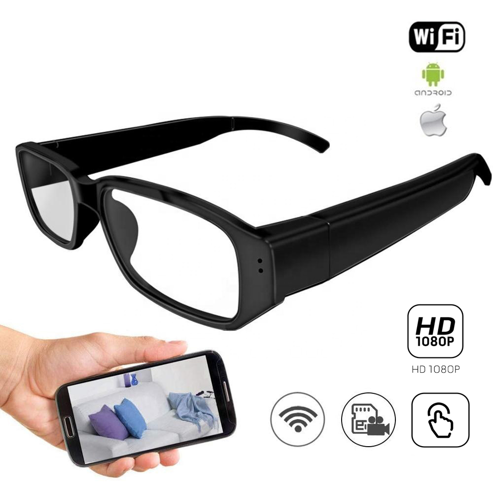 HD Cámara Oculta Wifi Gafas Grabación De Video Deporte Gafas De Sol Cámaras  De 37,66 €