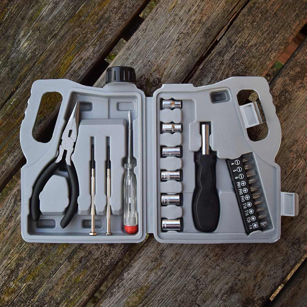 Mini herramientas en un maletín - Bote Toolbox
