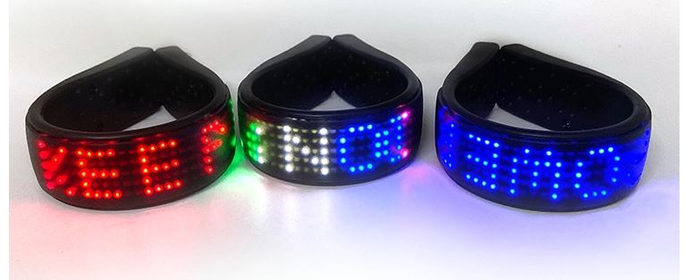 Pulsera LED para iluminar zapatos