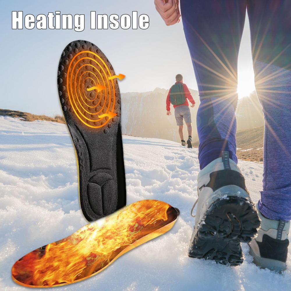 Plantillas calefactables para botas recargables - Plantillas calefactoras  eléctricas hasta 65°C + mando a distancia