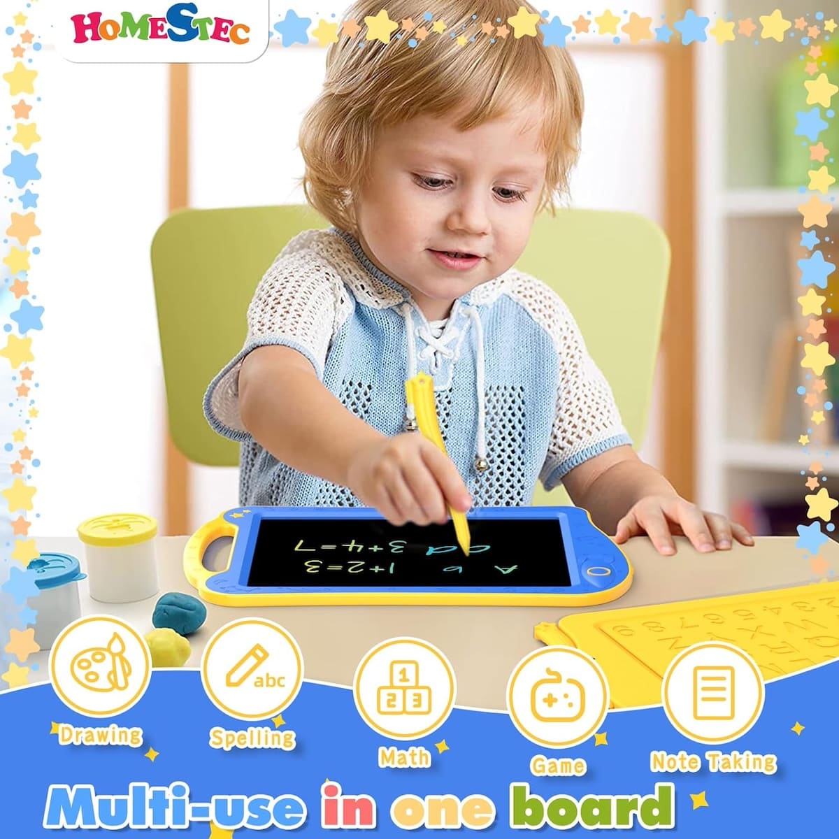 Tableta mágica para dibujar con pantalla LCD para niños