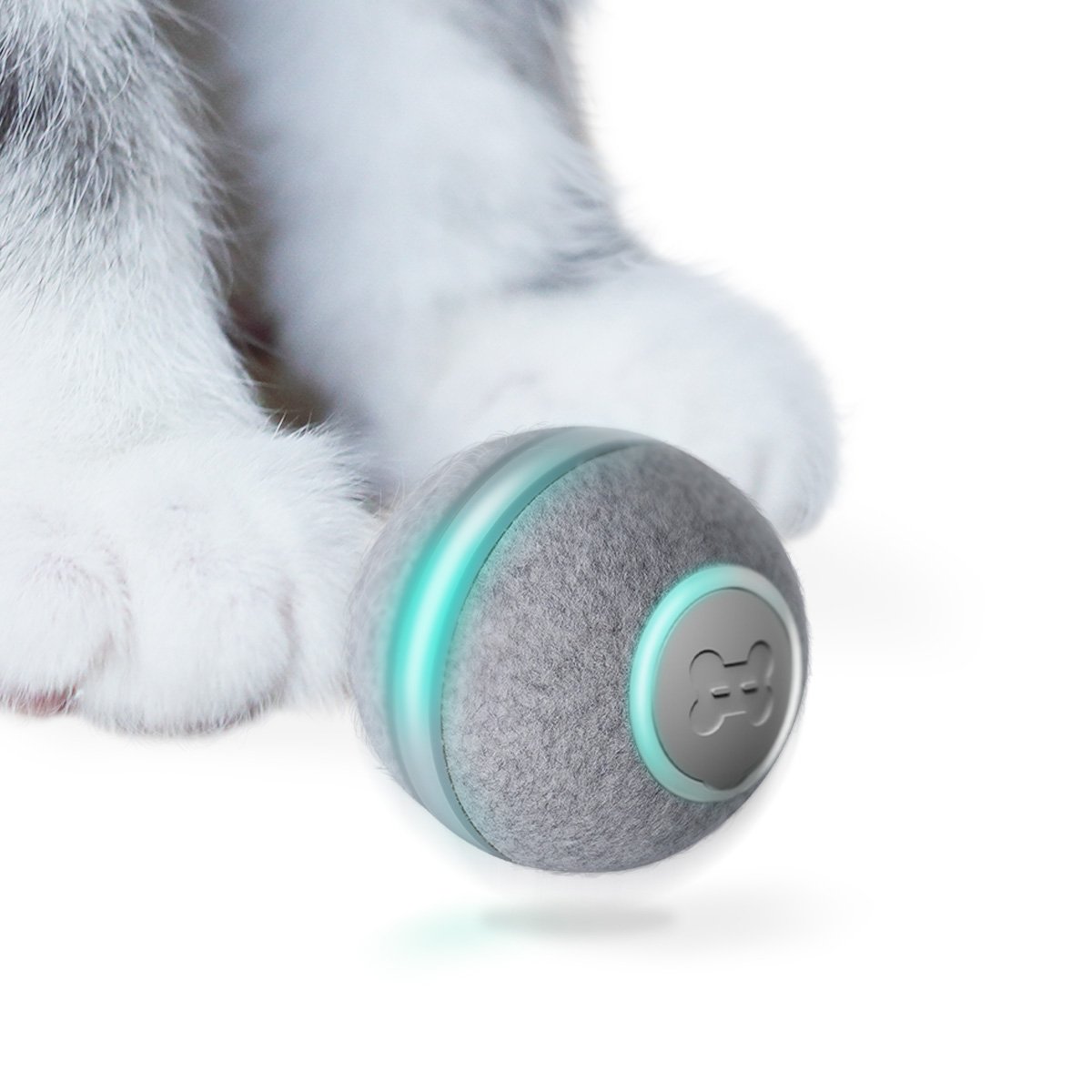 juguete automático para gato - bola de porristas