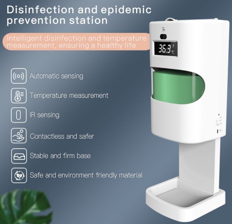 Dispensador de desinfección automático
