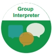 intérprete de grupo - traductor