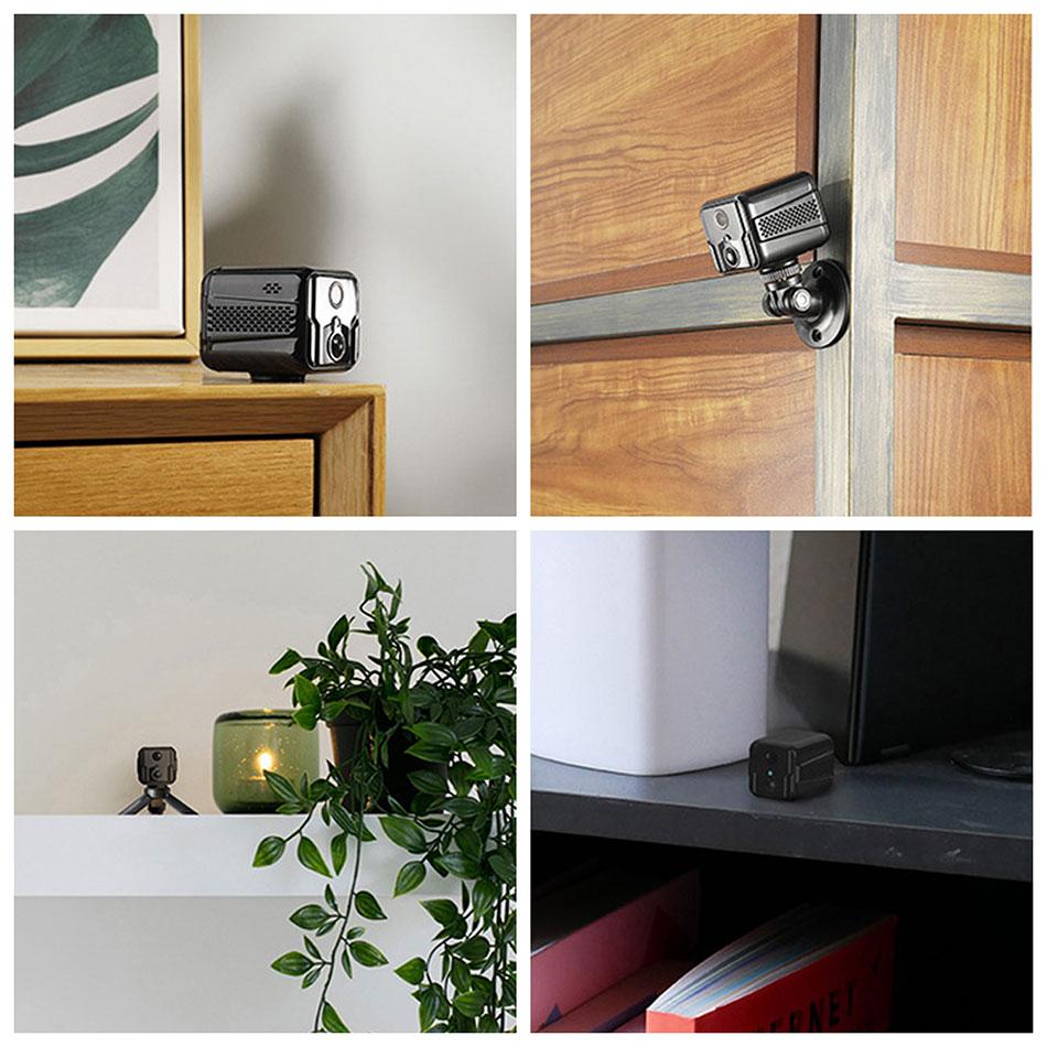 una cámara espía en el apartamento