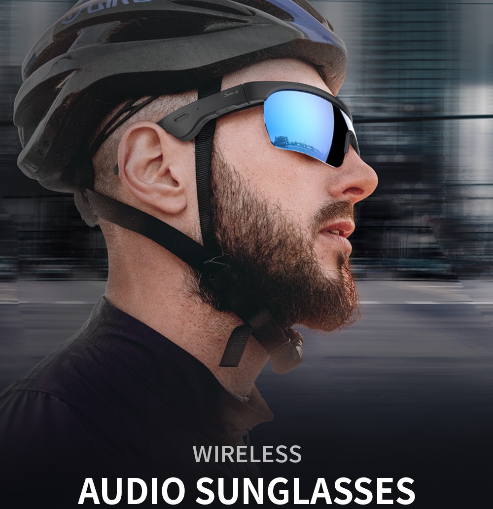Gafas de sol con audio inteligente Gafas deportivas con bluetooth para escuchar música