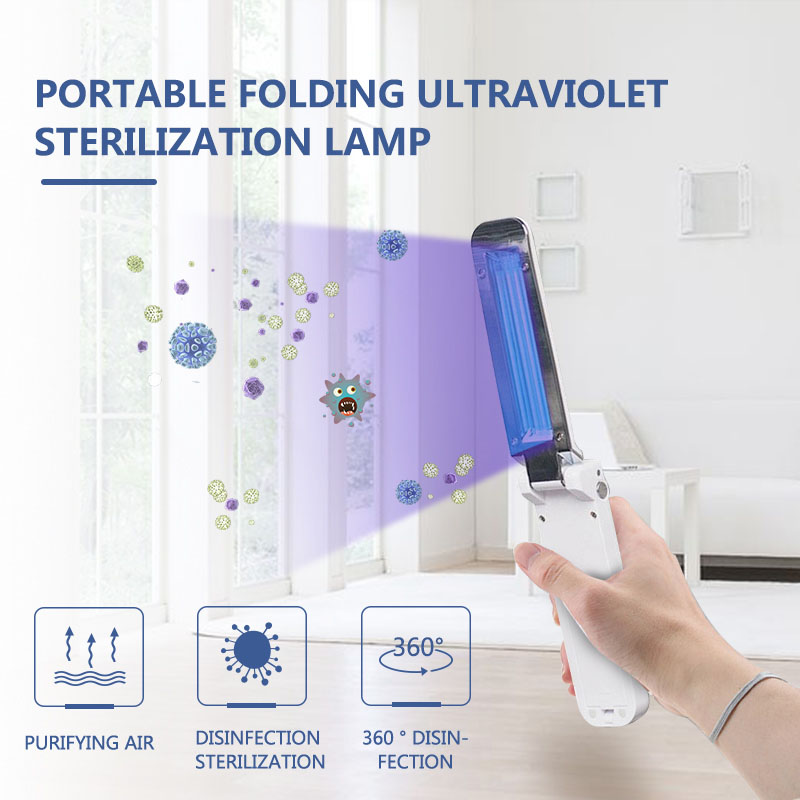 desinfectante portátil de luz ultravioleta