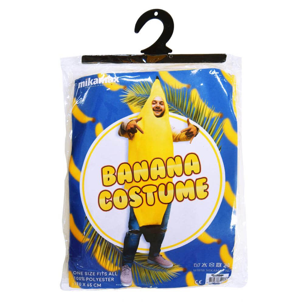 disfraz de banana para hombre o mujer