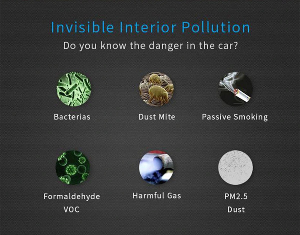 partículas nocivas invisibles en el aire