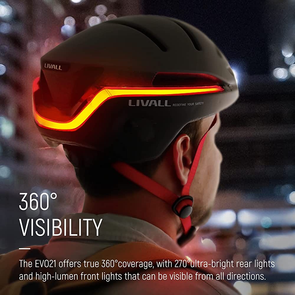 Luz led para casco de bicicleta Livall