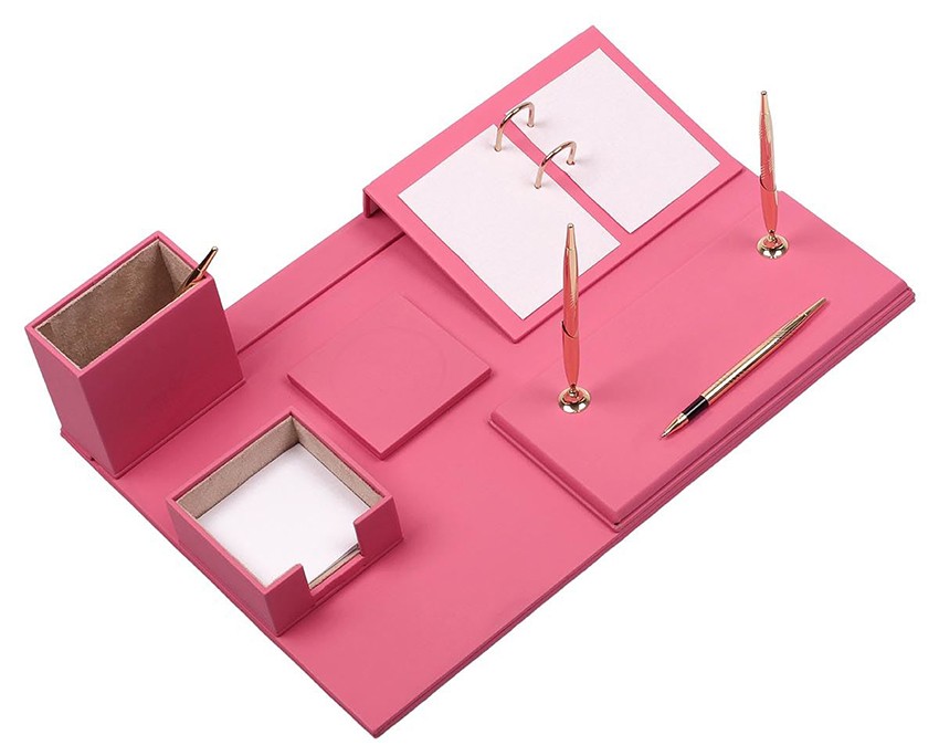 conjunto de oficina de lujo para mujer para accesorios de documentos