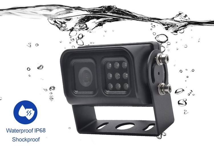cámara de coche IP68 resistente al agua, resistente a daños mecánicos