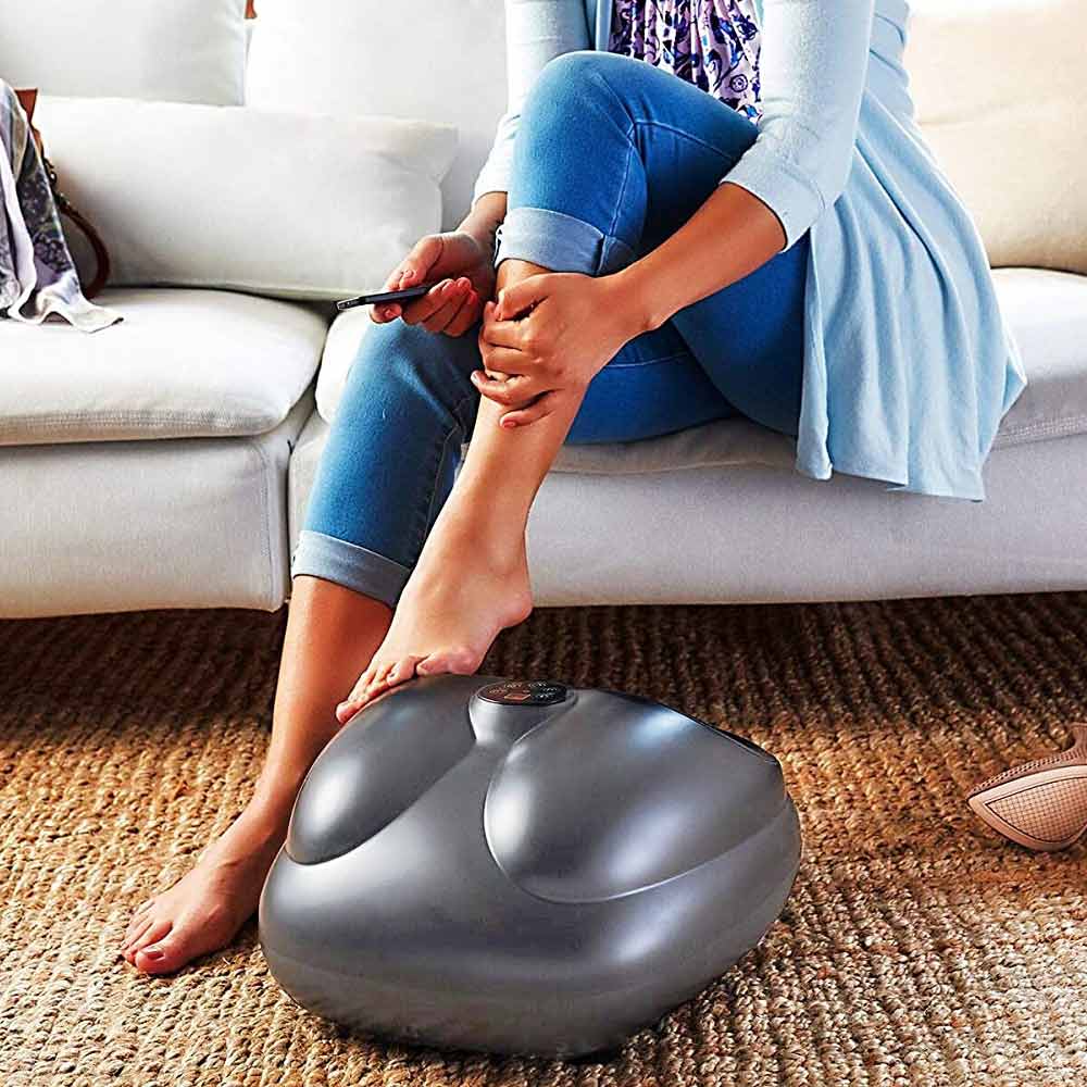 masaje de pies - dispositivo masajeador de pies