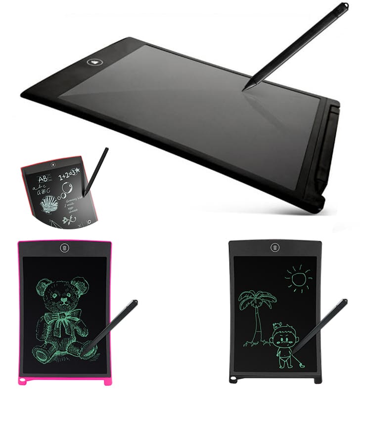 Tableta de dibujo, mesa LCD para niños y adultos, bloc de dibujo