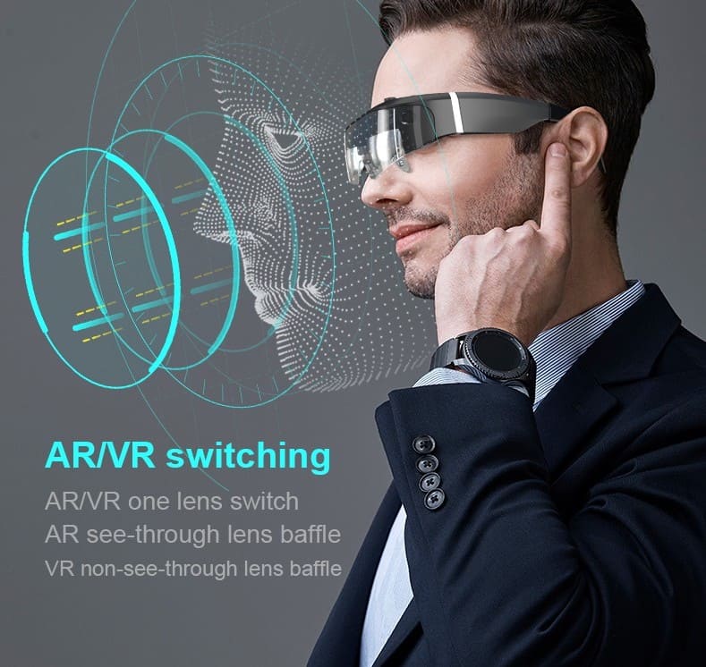 Gafas virtuales con controles mejorados