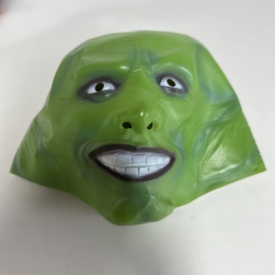 Jim Carrey la máscara - máscara verde