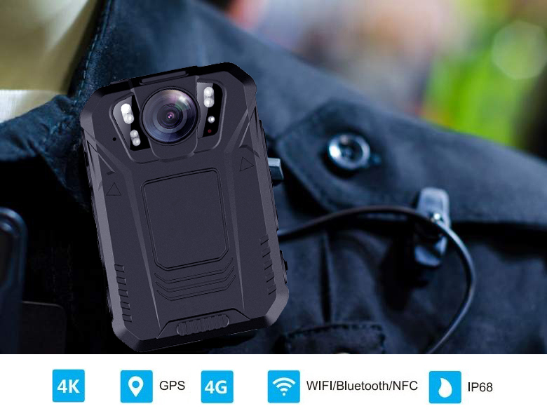 cámara corporal de policía 5G wifi bodycam