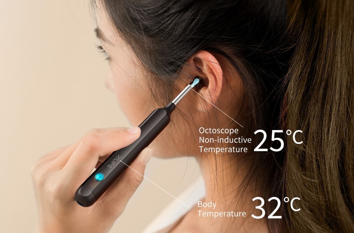 Limpiadores de oídos con regulación inteligente de temperatura.