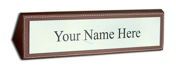 grabado de placa de identificación personalizado