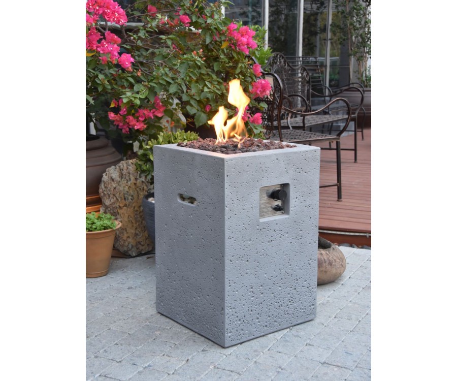 Pozo de fuego de gas para chimenea al aire libre para jardín