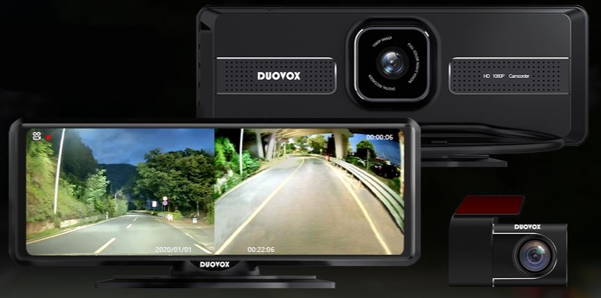 cámara de coche con la mejor visión nocturna - duovox v9