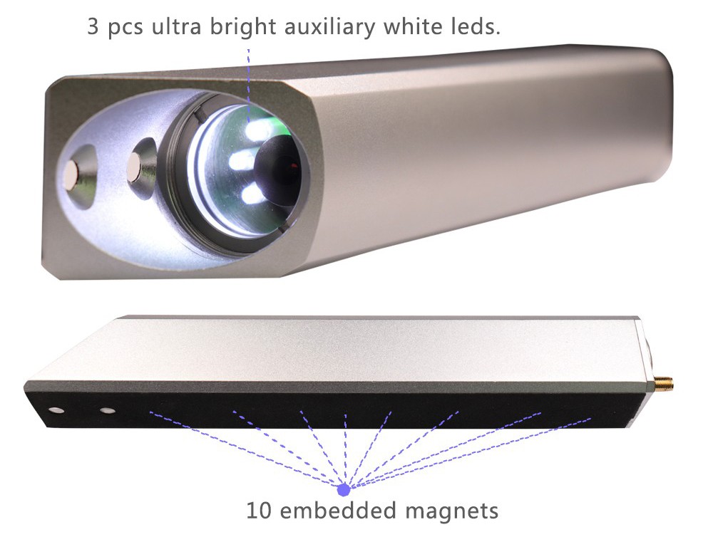 cámara para carretilla elevadora - luz LED