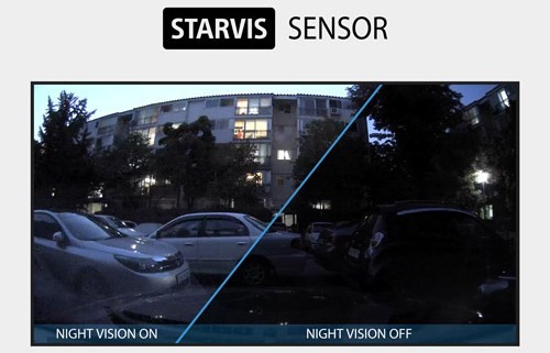 sensor sony starvis - cámara dod ls500w +