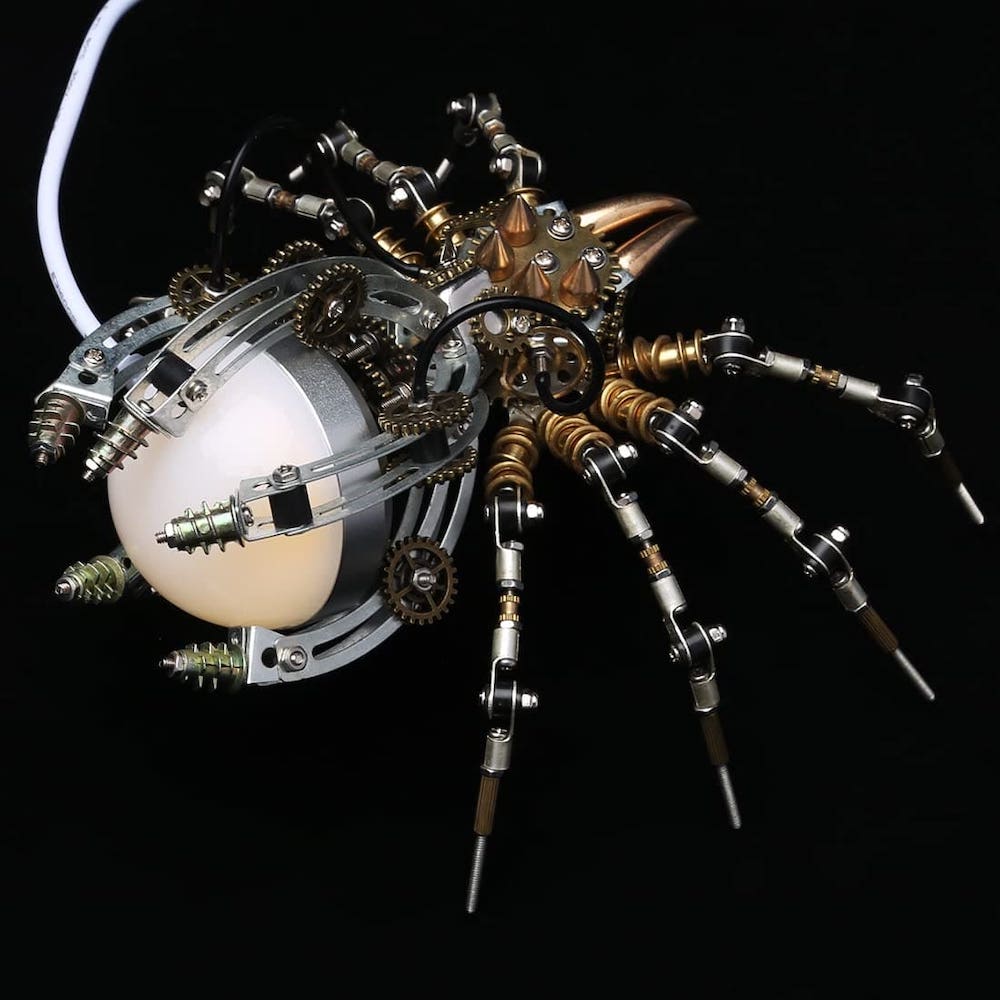 Rompecabezas de metal 3D araña