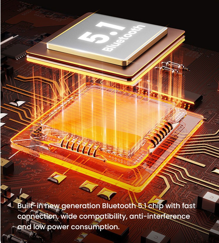 Bluetooth integrado: chip Bluetooth 5.1 de nueva generación.