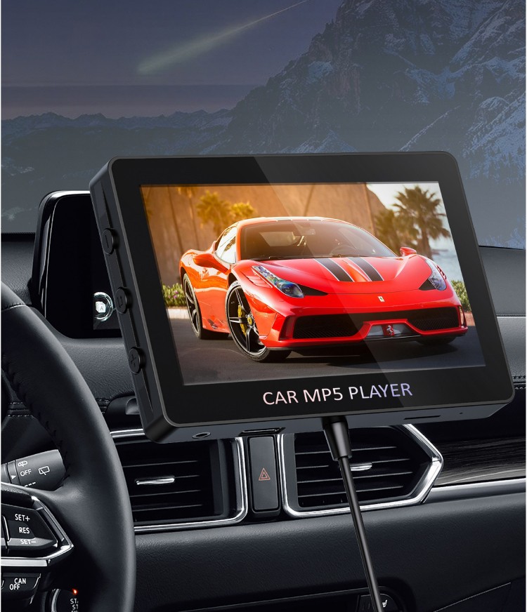 Reproductor de monitor de pantalla de video para reproductor de coche mp5 para el coche