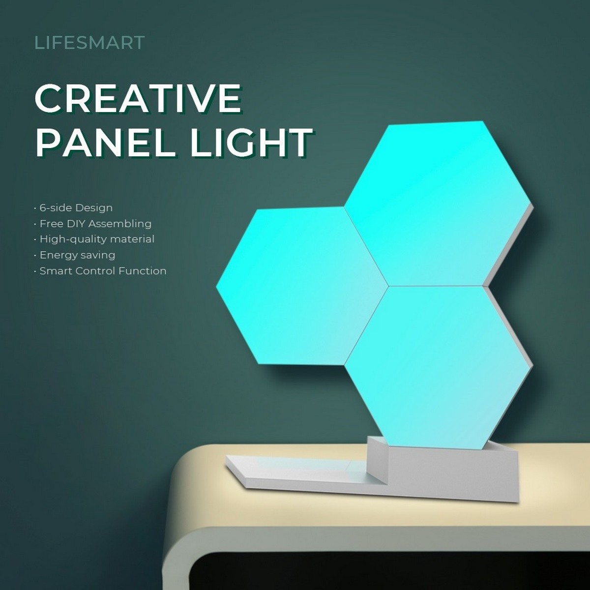 iluminación de panel inteligente