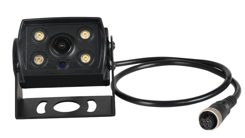 mini cámara de marcha atrás con luz LED