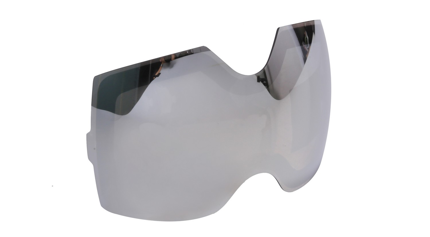 Cristal plateado de repuesto para gafas de esquí