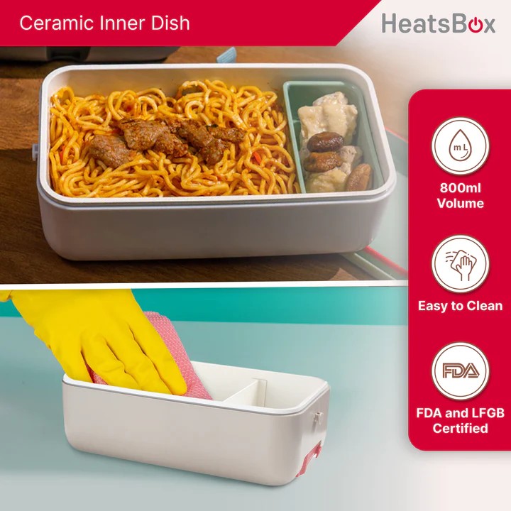 Calentador de comida inteligente termo eléctrico box lunch para comida