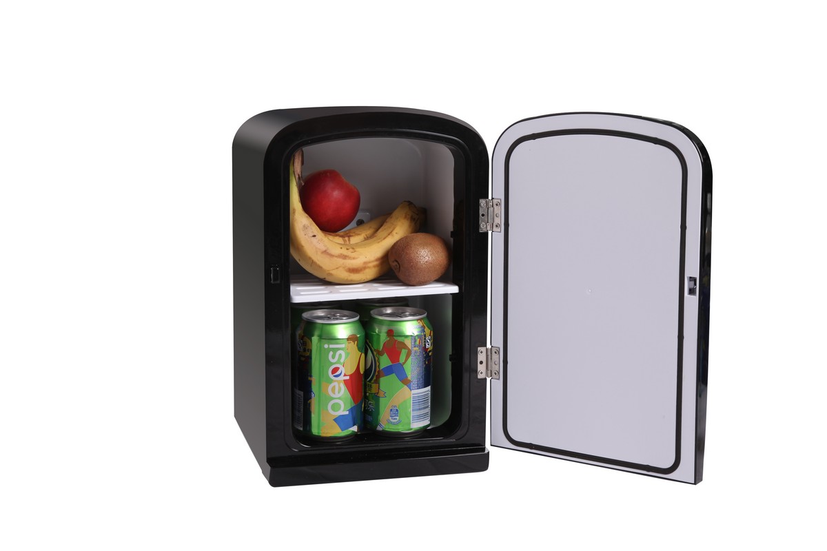 mini refrigeradores pequeño refrigerador portátil negro