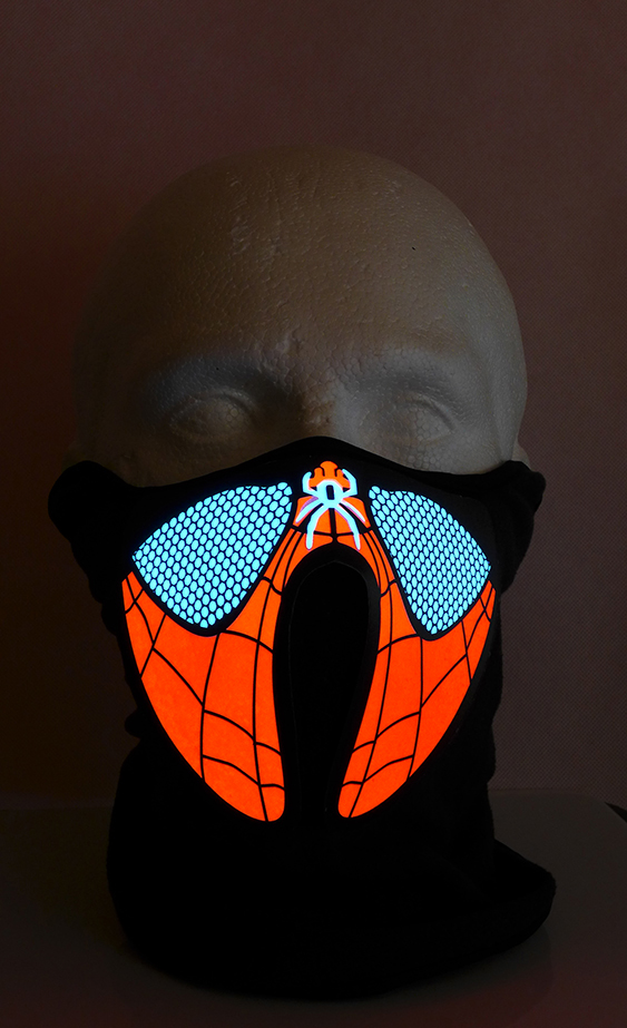 Spiderman led Mask