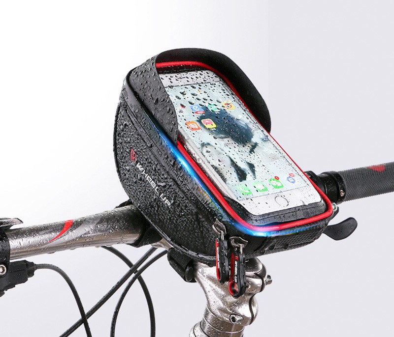 caja impermeable del teléfono móvil para la bicicleta