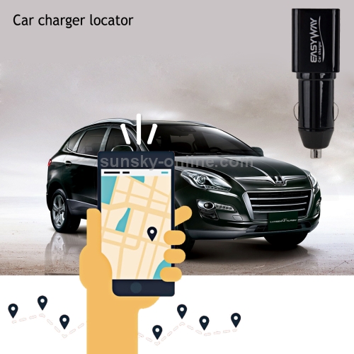 localizador GPS del coche con la interceptación de llamadas de función