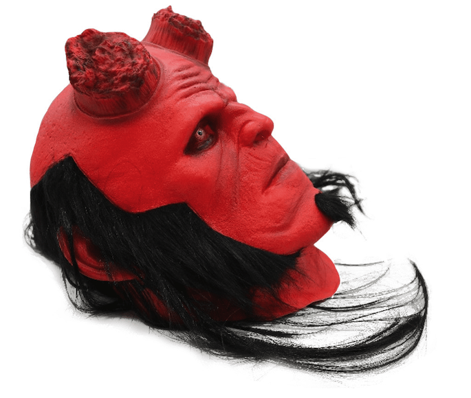 Máscara de diablo carnaval halloween