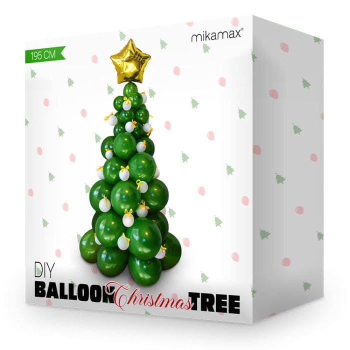 globo inflable del árbol de navidad