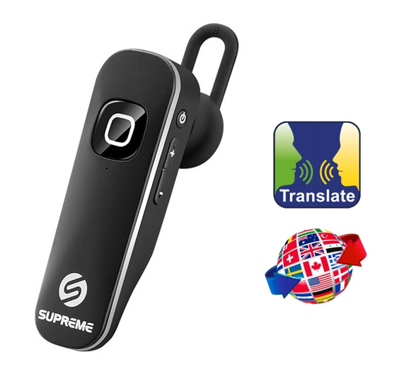 Auriculares para traductores - Auriculares manos libres para traducción de  voz en tiempo real - Supreme BTLT 160