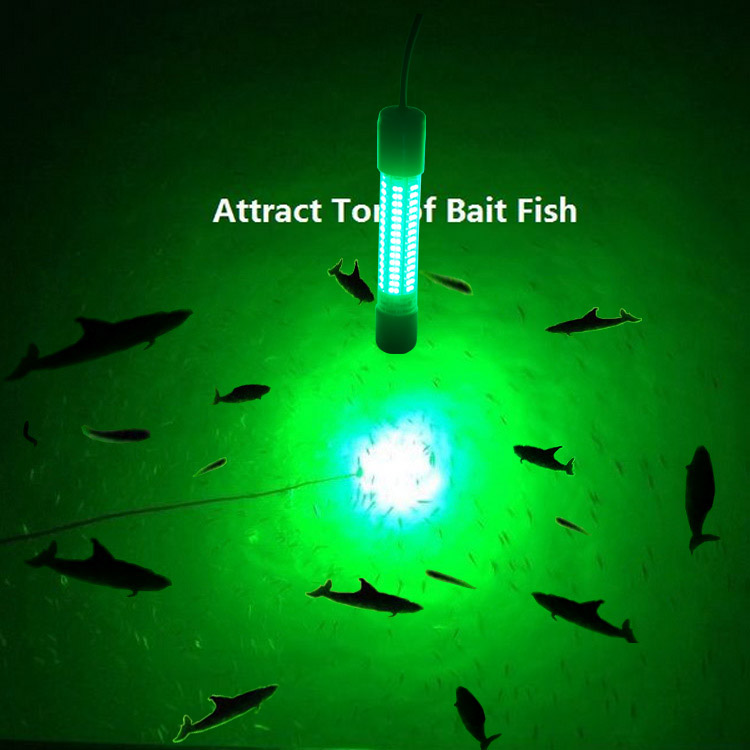 Luz de pesca LED verde - ideal para pesca nocturna - potencia hasta 300W