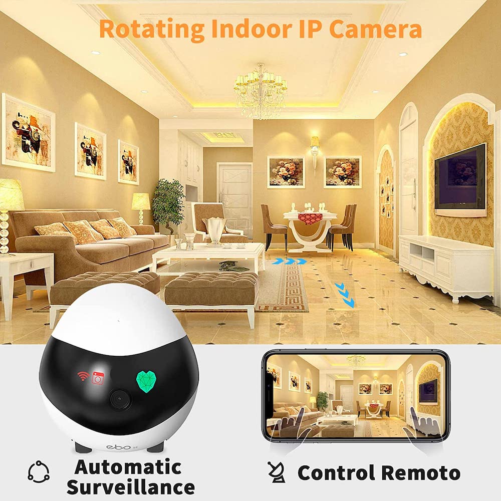 protección de seguridad de robots de casa, apartamento, propiedad, monitoreo p2p en vivo